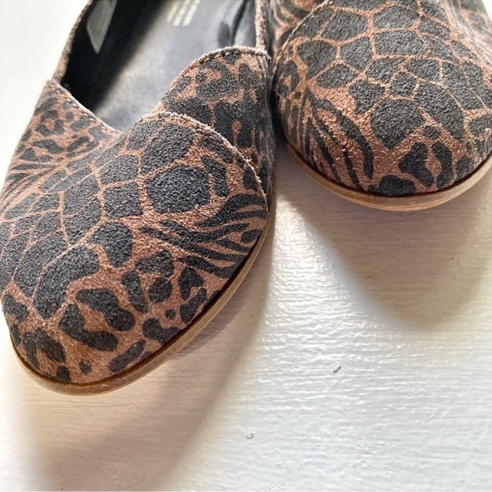 Toms Julie animal print flats - Picture 5 of 12